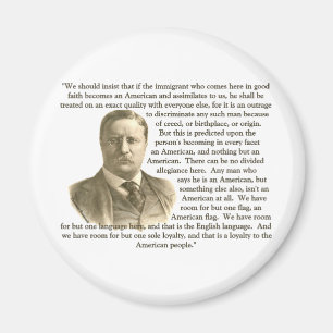Íman Citação do Ursinho Roosevelt
