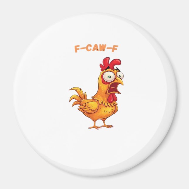 Íman Citação engraçada clássica F-Caw-F (Frente)