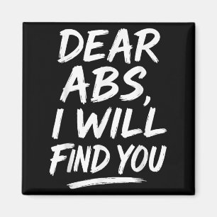 Íman Citação engraçada de Abs queridos para amantes de