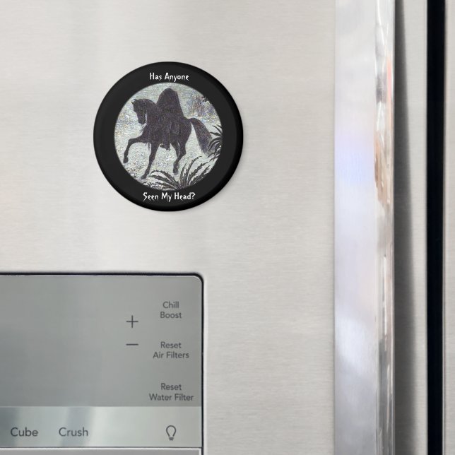 Íman Citação Engraçada de Cavaleiro Sem Cabeça (In Situ (Fridge))