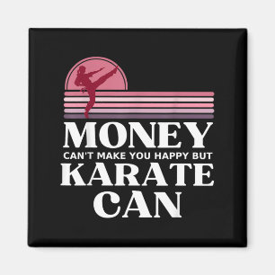 Íman Citação engraçada de Karatê Artes Marciais Retrô T