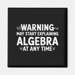 Íman Citação engraçada de professor de matemática pode