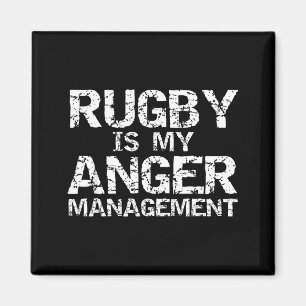 Íman Citação Engraçada de Rugby Presente Vintage Rugby