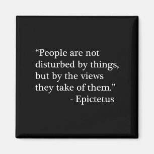 Íman Citação Estática Da Visão Filosófica Epictetus De 