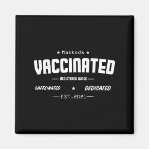 Íman Citação Gráfica De Humor Engraçado Vacinada Regist