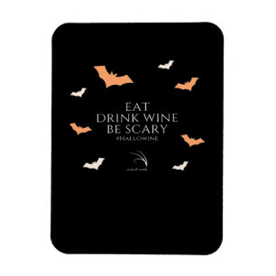 Íman Citação Hallowine Halloween Comer Beber
