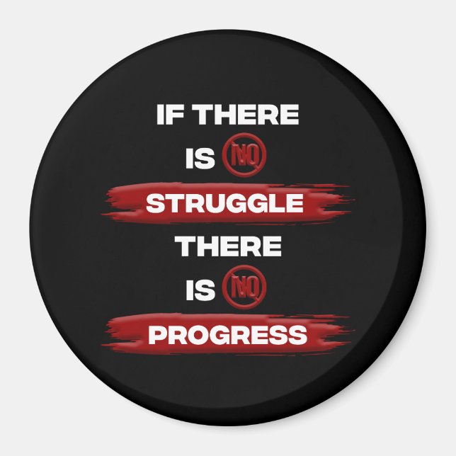 Íman Citação Motivacional (Frente)