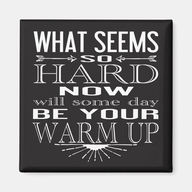 Íman Citação Motivacional do Dançador de malhação (Frente)