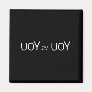 Íman Citação Motivacional Uoy Sv Uoy