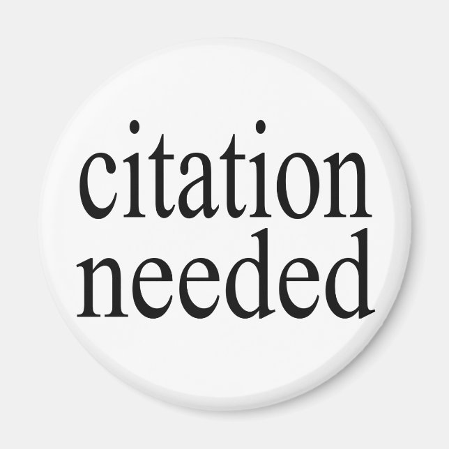 Íman Citação Necessária (Frente)