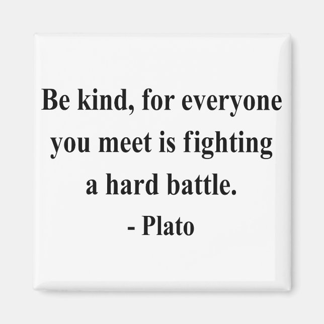 Íman Citação Platão 1a (Frente)