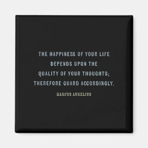 Íman Citação Por Marcus Aurelius, Quo Motivacional Mind