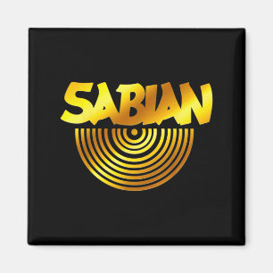 Íman Citação Sabian Amarela Básica Retro Divertida Vint