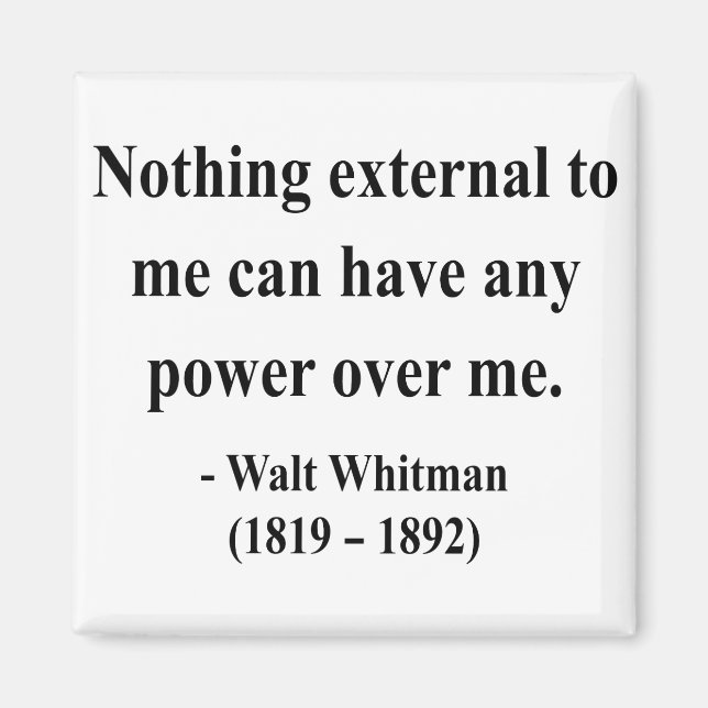 Íman Citação Whitman 10a (Frente)
