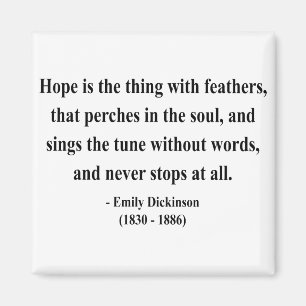 Íman Citações 1a de Emily Dickinson