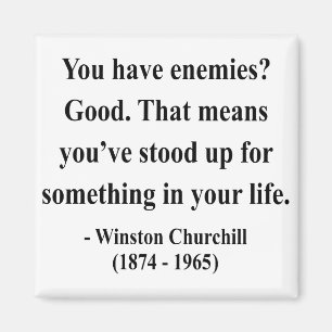 Íman Citações 3a de Winston Churchill