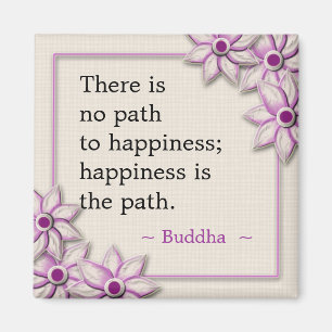 Íman Citações da felicidade de Buddha