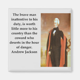 Íman citações de Andrew Jackson