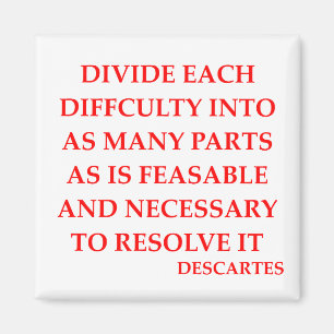 Íman Citações de DESCARTES
