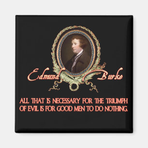 Íman Citações de Edmund Burke: Triunfos maus