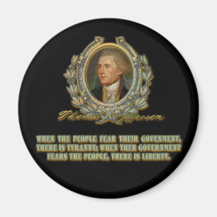 Íman Citações de Thomas Jefferson: O governo & as
