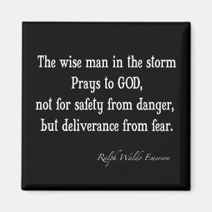 Íman Citações inspiradas da coragem de Emerson do