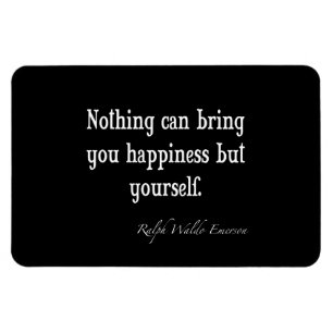 Íman Citações inspiradas da felicidade de Emerson do