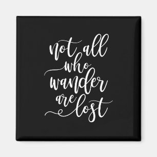 Íman Citações não tudo do viagem que Wanders é