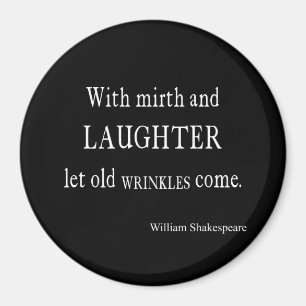 Íman Citações velhas de Shakespeare dos enrugamentos