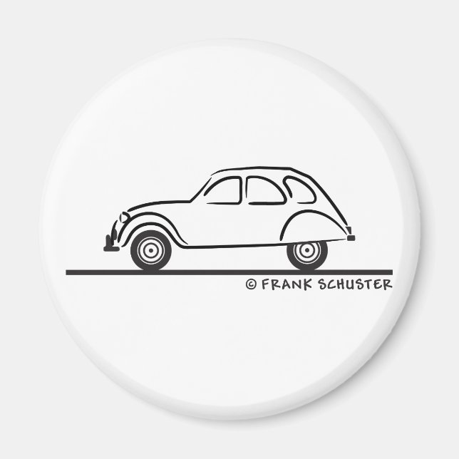 Íman Citroen 2CV (Frente)
