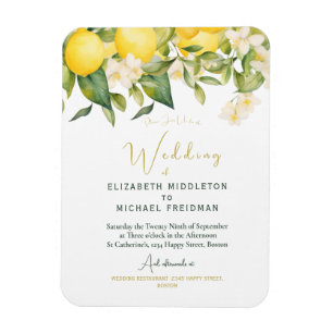 Íman Citrus Lemons Yellow Botanical Weditation