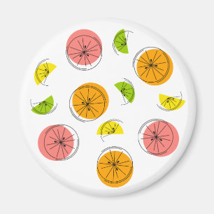 Íman Citrus Multi-ímã redondo