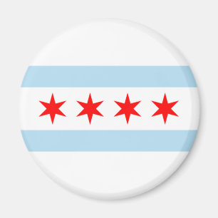 Íman City Flag de Chicago (Illinois)
