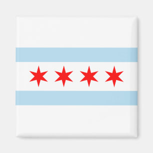 Íman City Flag de Chicago (Illinois)