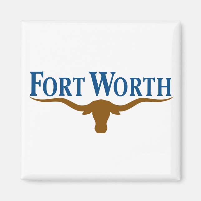Íman City Flag of Fort Worth (Texas) (Frente)