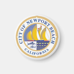 Íman City Seal de Newport Beach, Califórnia