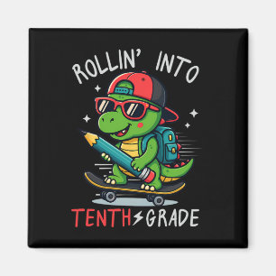 Íman Ck De Volta à Escola Entrando na 10ª Série T-rex S