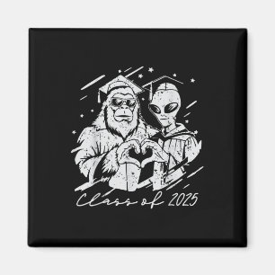 Íman Cl De Homens Formandos De 2025 Sasquatch Alienígen