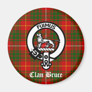 Íman Clã Bruce Crest Tartan