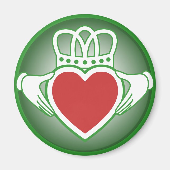 Íman Claddagh (Frente)