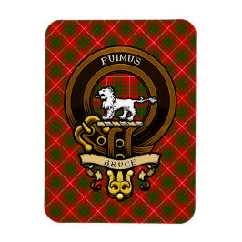 Íman Clan Bruce Crachá e Crest escoceses | Casaco de ar