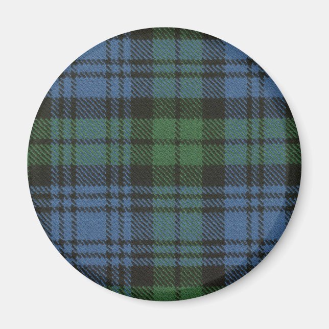 Íman Clan Campbell Tartan Magnet (Frente)