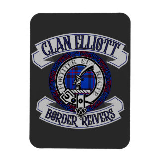 Íman Clan Elliott Crachá, Border Reivers, Scotland Tape