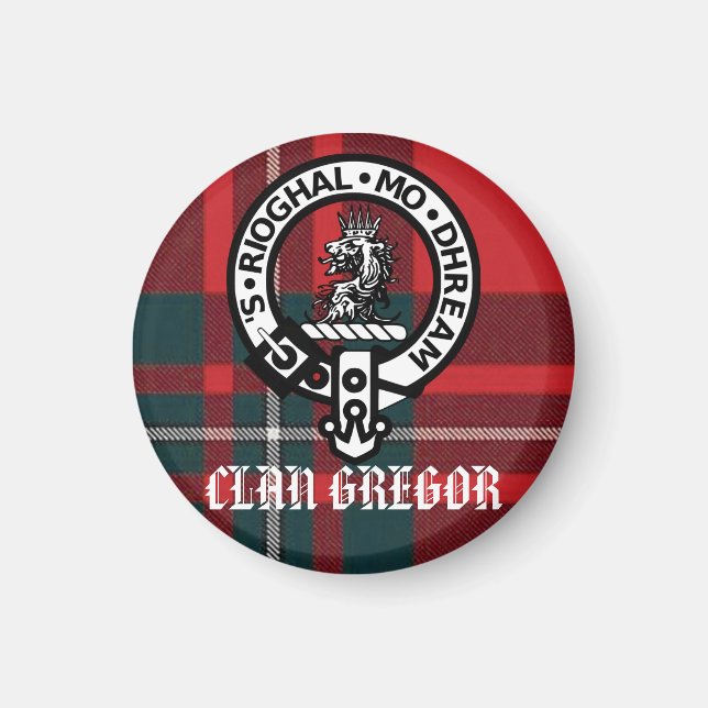 Íman CLAN GREGOR Magnets (Frente)