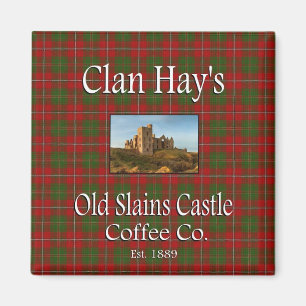 Íman Clan Hay's Old Slains Castle Coffee Co. Magnet