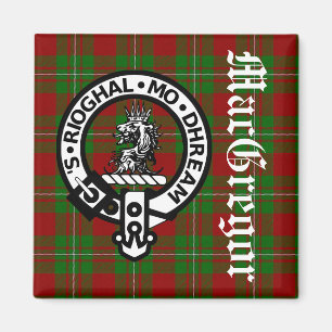 Íman Clan MacGregor Crest Crachá & Tartan