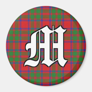 Íman Clan MacKintosh Tartan Acentos de Xadrez