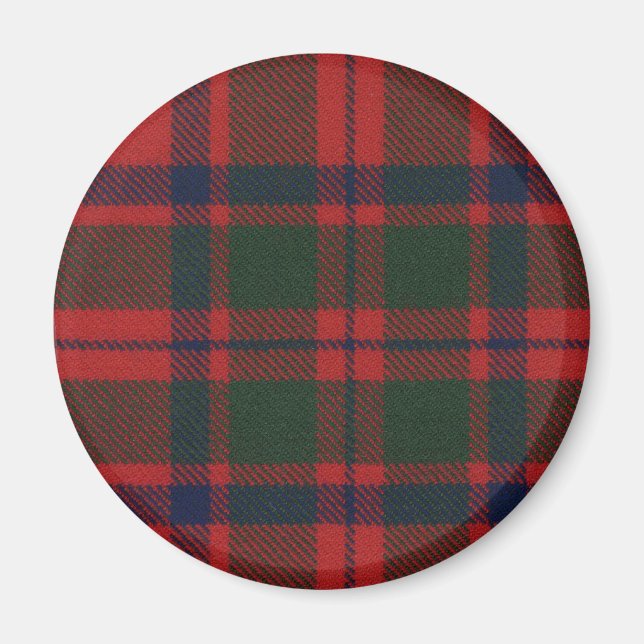 Íman Clan Mackintosh Tartan Magnet (Frente)