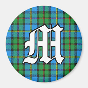 Íman Clan MacLeod da Xadrez Harris Tartan Acentos