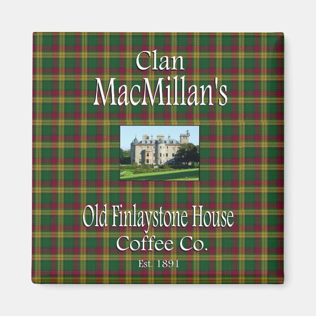 Íman Clan MacMillan's Old Finlaystone House Co. (Frente)